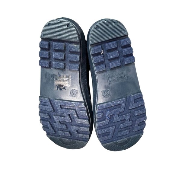 Bearpaw Kids Navy Blue Rain Boots Size 13 Slip-Resistant Waterproof Pull-On - Picture 6 of 6